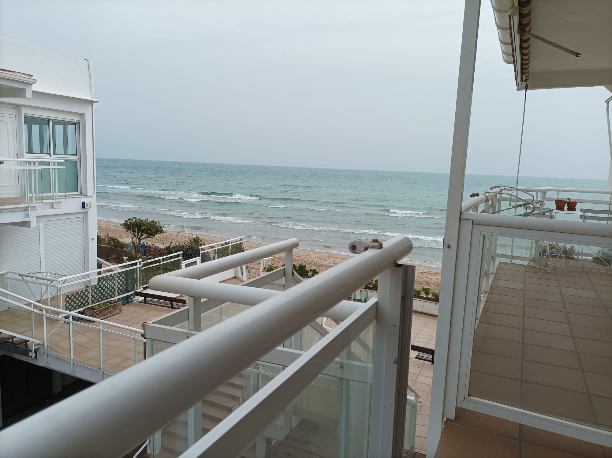 Balcony of Apartment to rent in  Tarragona Capital  with Air Conditioner, Terrace and Furnished