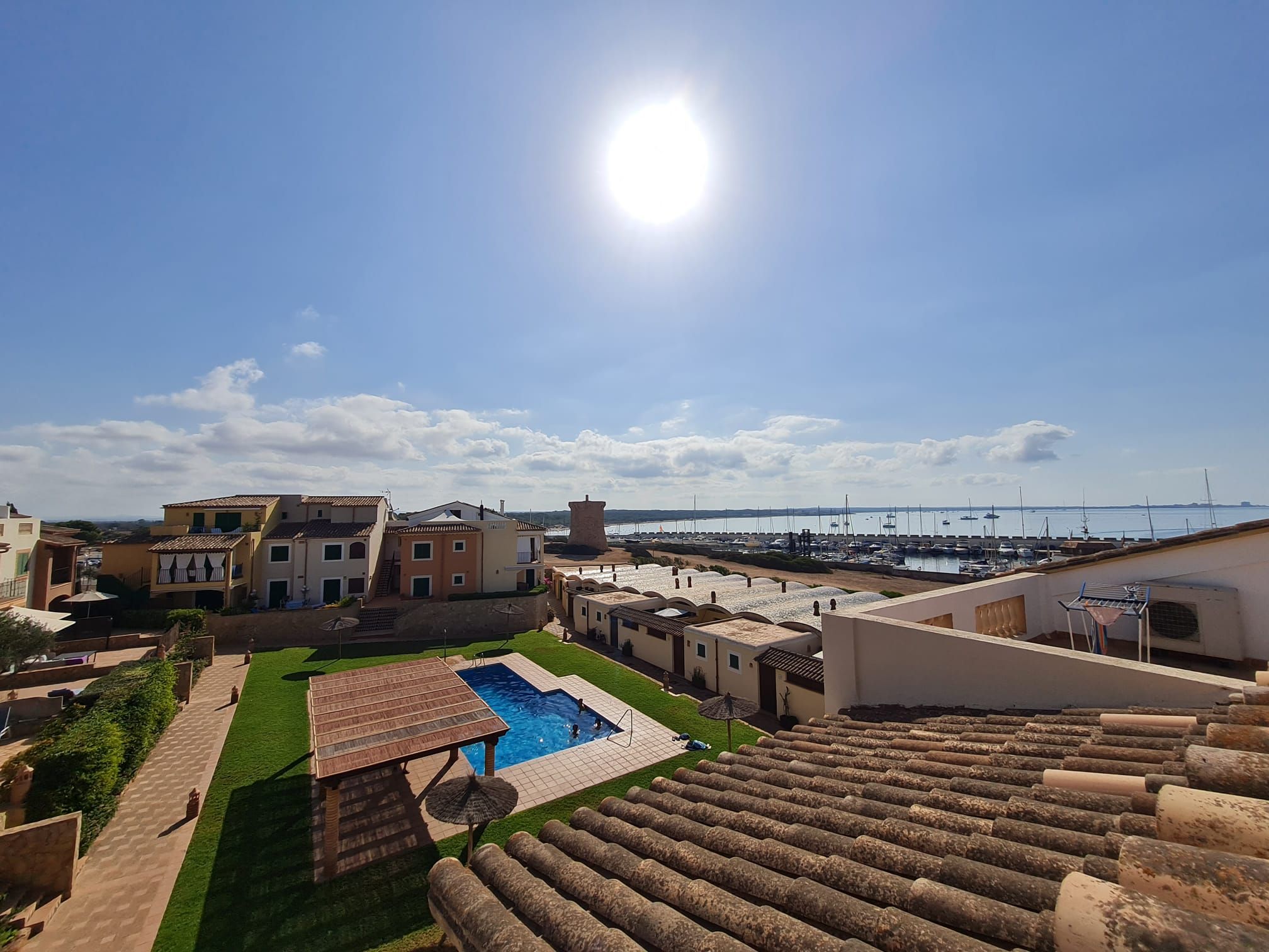 Exterior view of Duplex to rent in Campos  with Air Conditioner, Furnished and Community pool