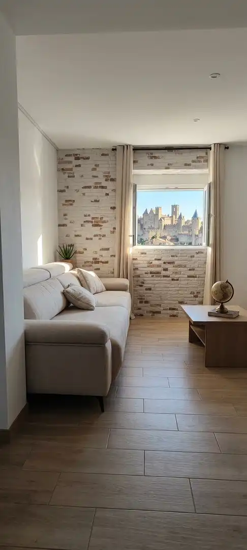 Sala de estar de Piso en venta en Alcoy / Alcoi con Amueblado