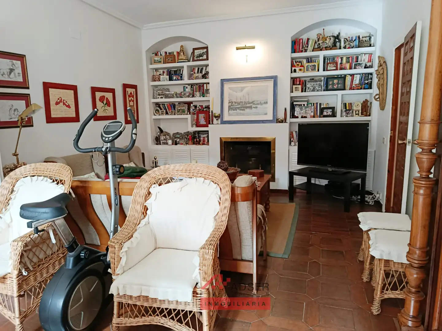 Living room of Houses for sale in Nalda  with Private garden, Storage room and Swimming Pool