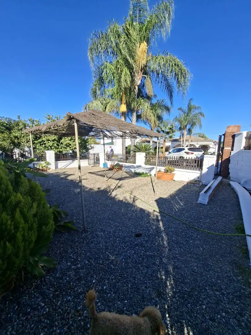 Vista exterior de Casa o chalet de alquiler en Alhaurín El Grande con Aire acondicionado, Jardín privado y Terraza