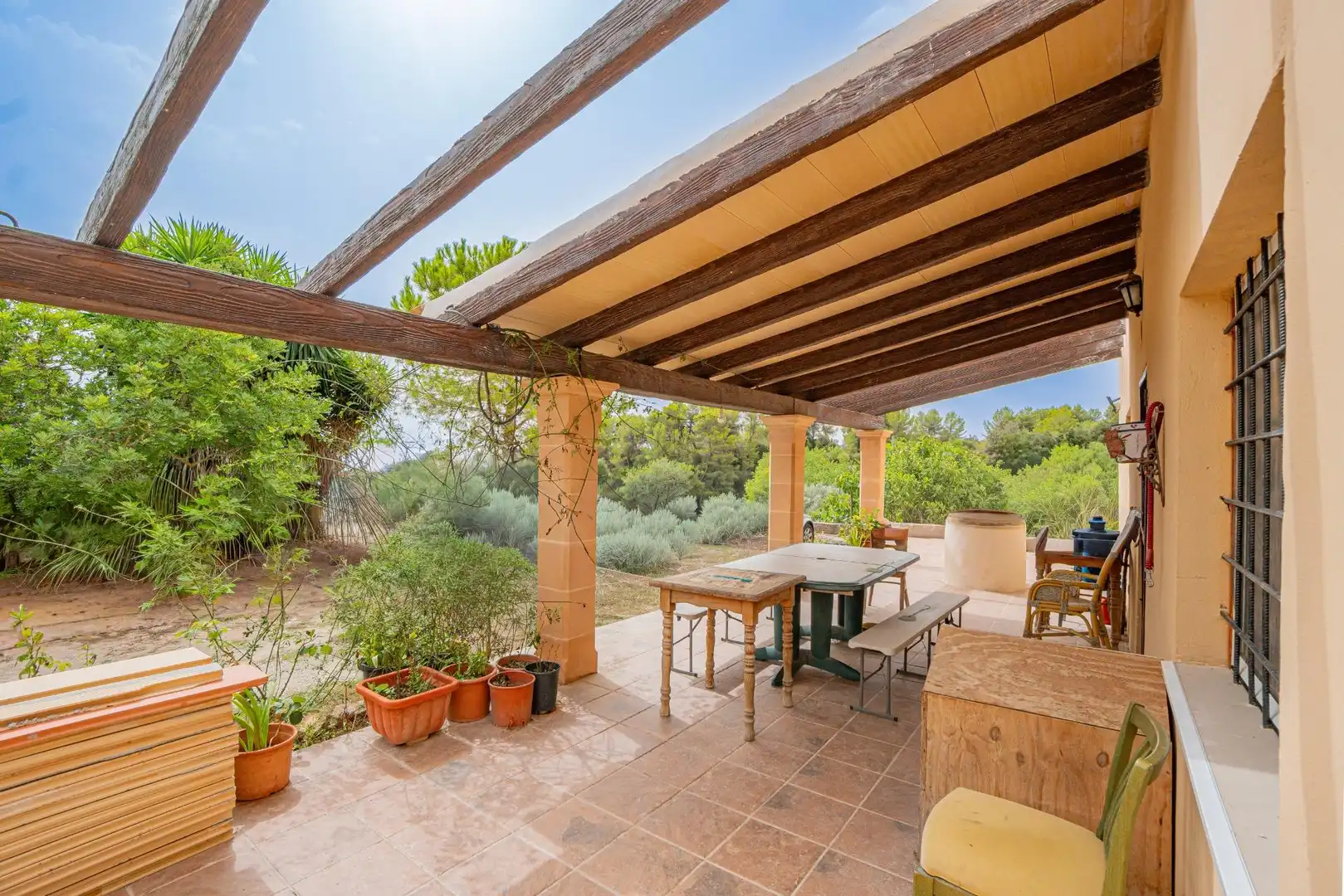 Maison rustique avec piscine à vendre à Porreres