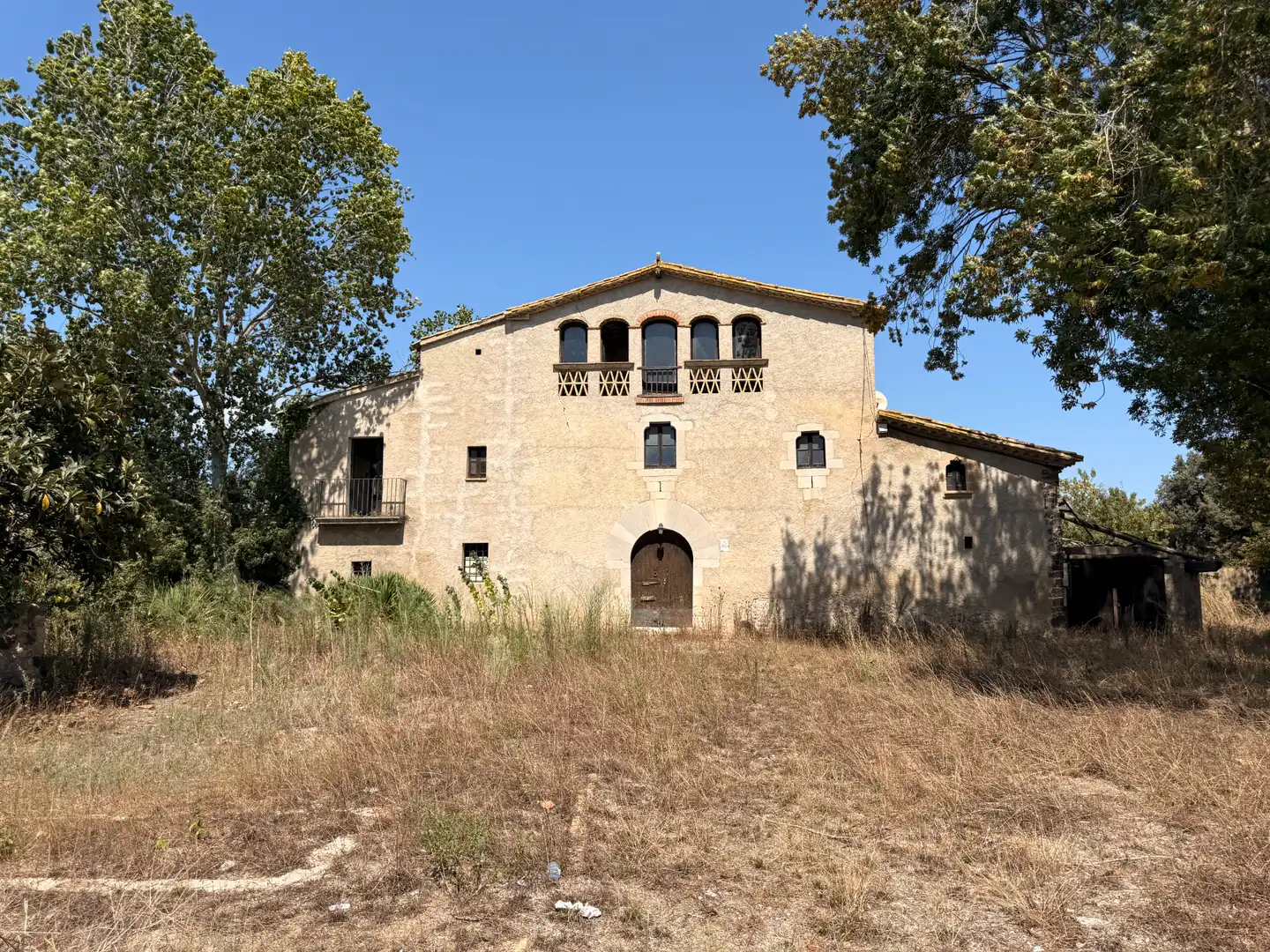 Vista exterior de Finca rústica en venta en Vilobí d'Onyar con Jardín privado