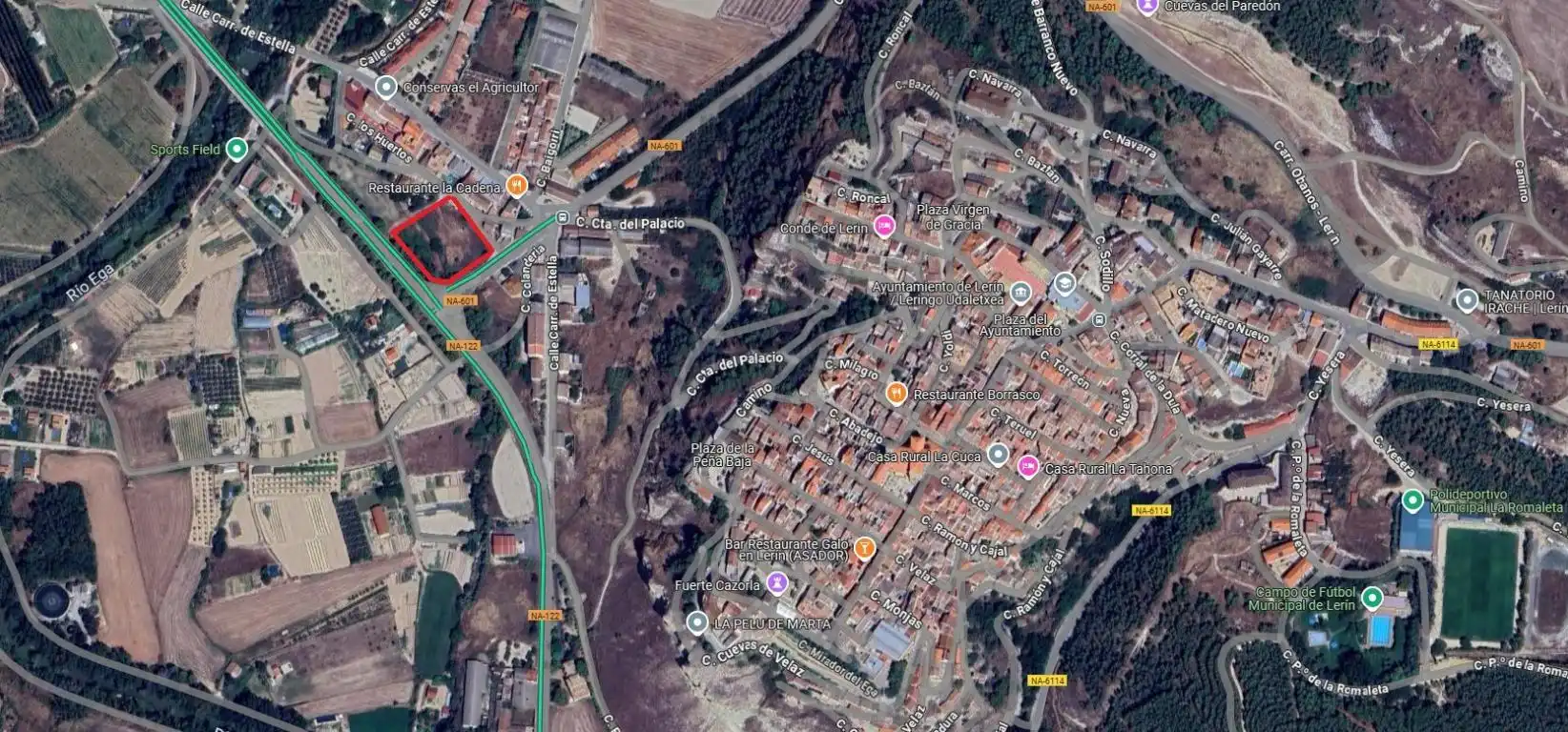 Vista exterior de Residencial en venta en Lerín