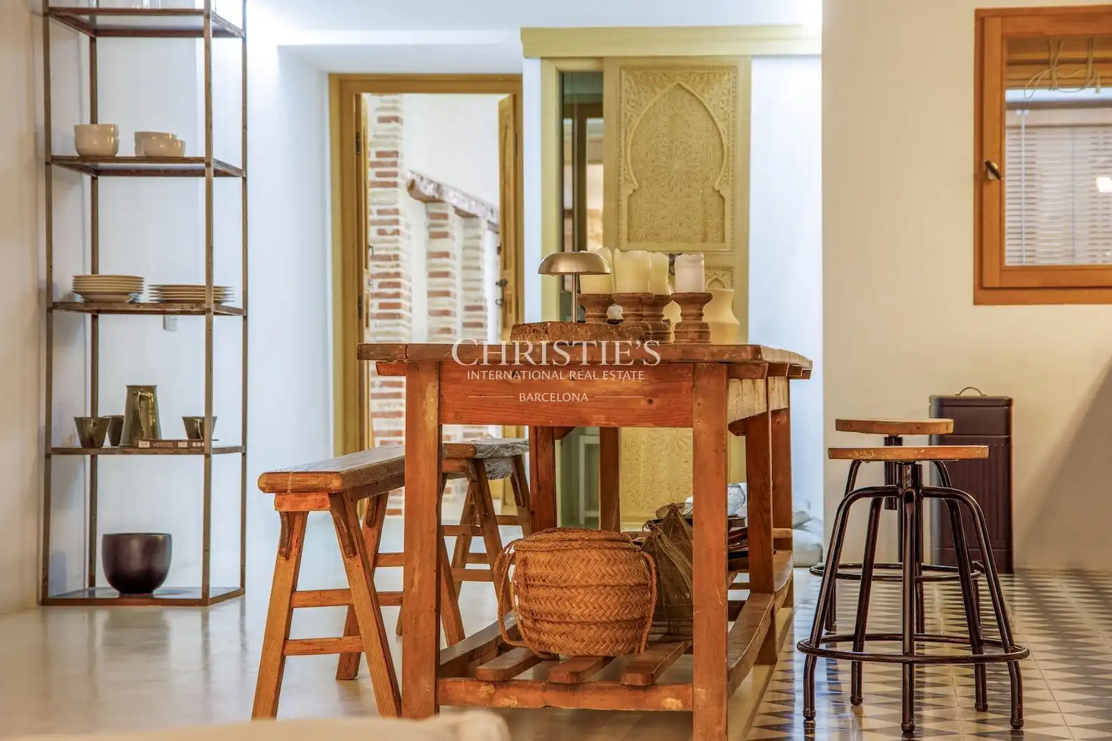 Cocina de Piso en venta en Barcelona con Terraza