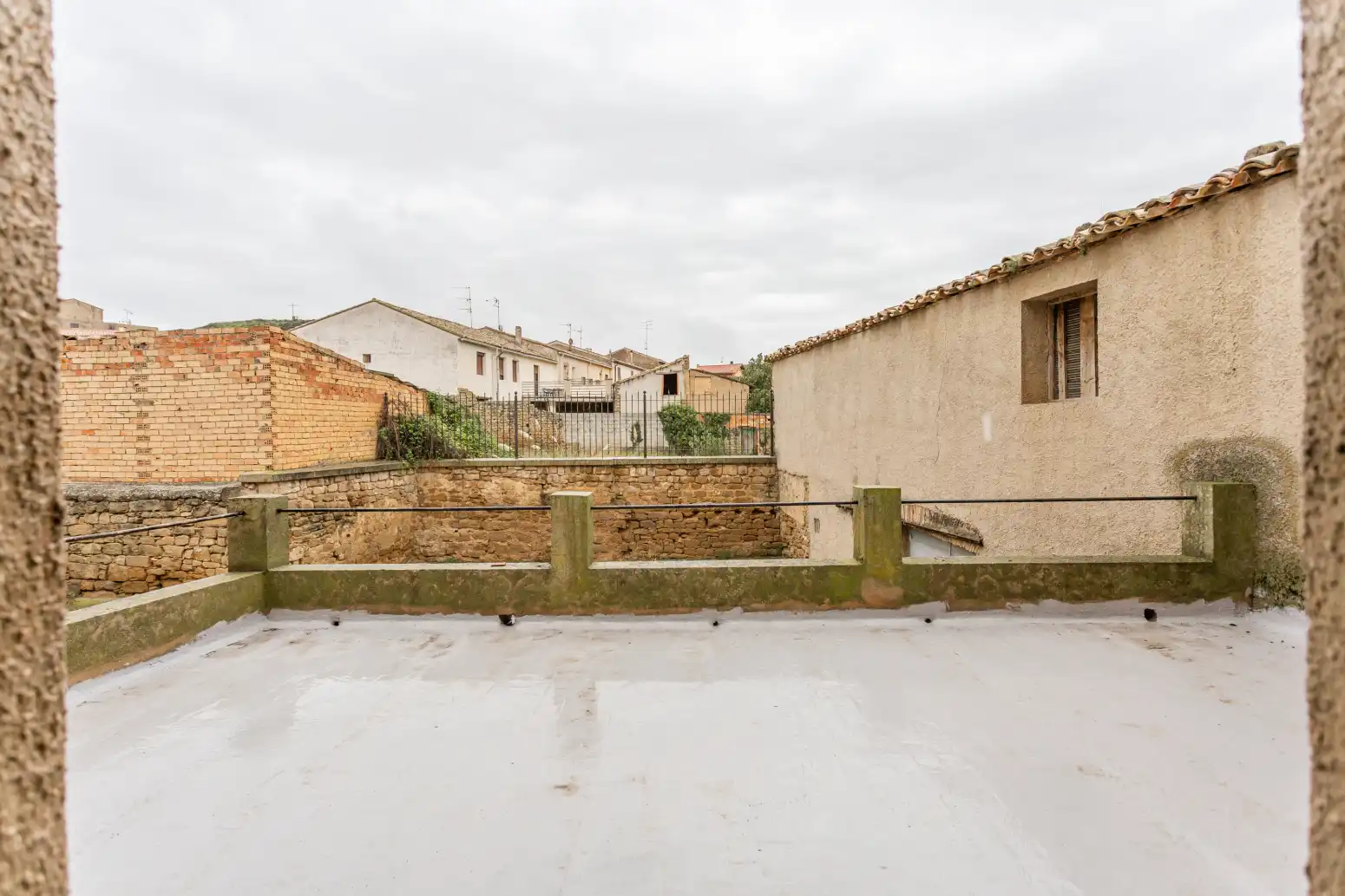 Vista exterior de Casa o xalet en venda en Murillo El Cuende amb Calefacció