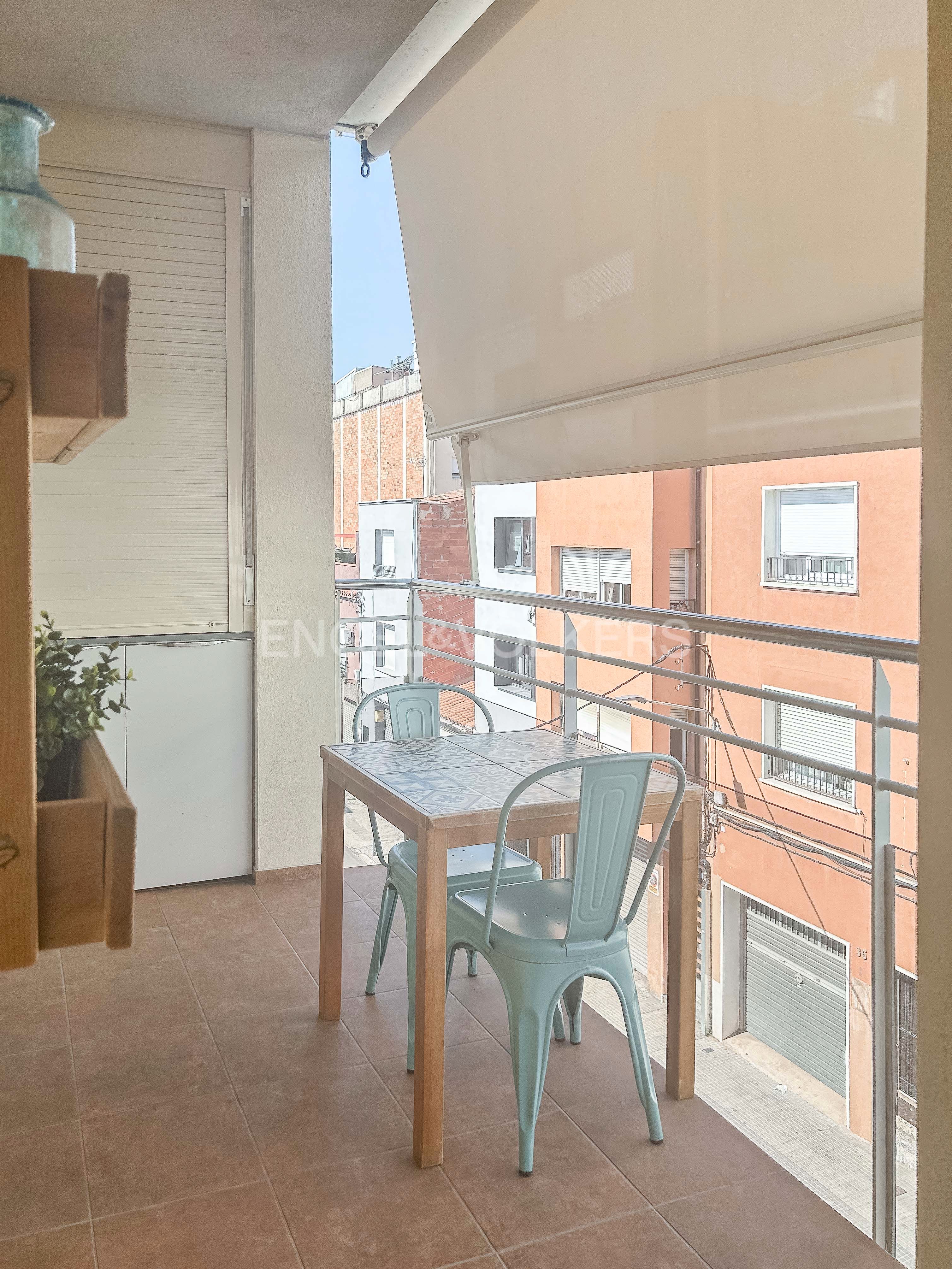 Terrassa de Apartament de lloguer en Terrassa amb Aire condicionat, Calefacció i Parquet