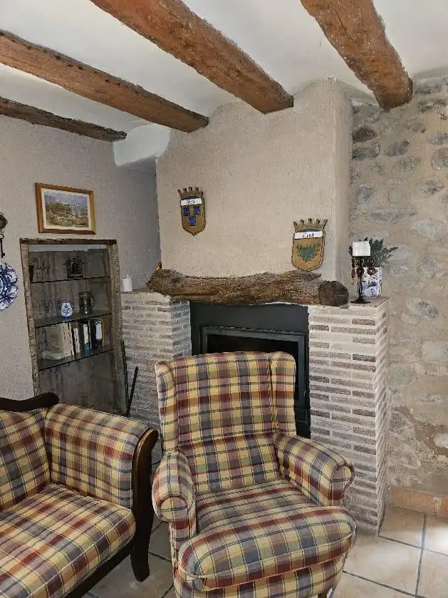 Sala d'estar de Casa adosada en venda en Benilloba