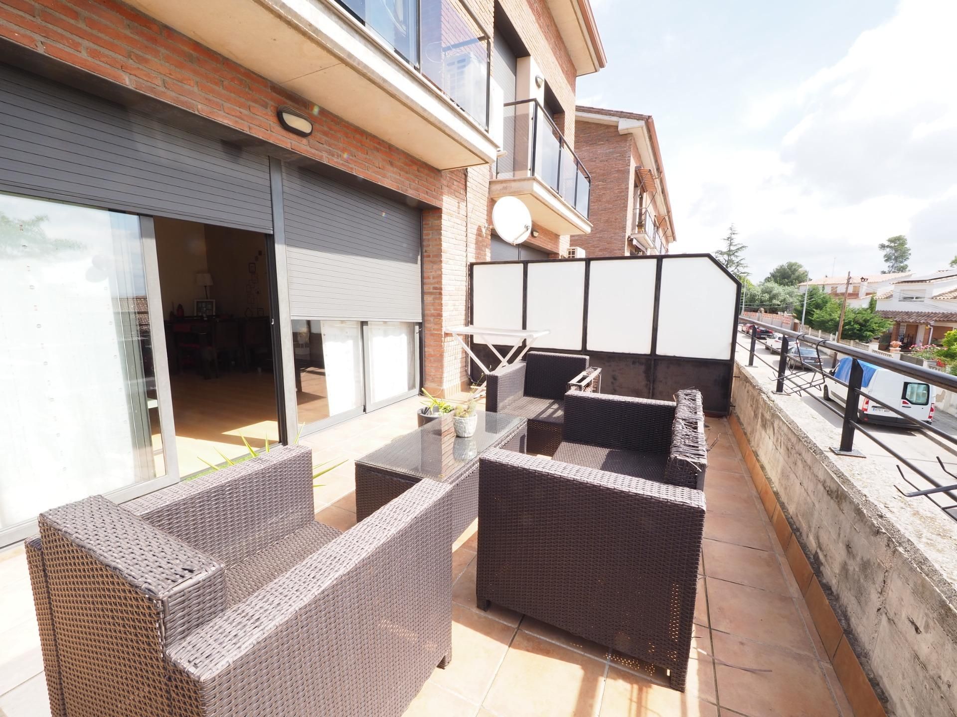 Terrace of House or chalet for sale in Sentmenat  with Heating, Private garden and Parquet flooring
