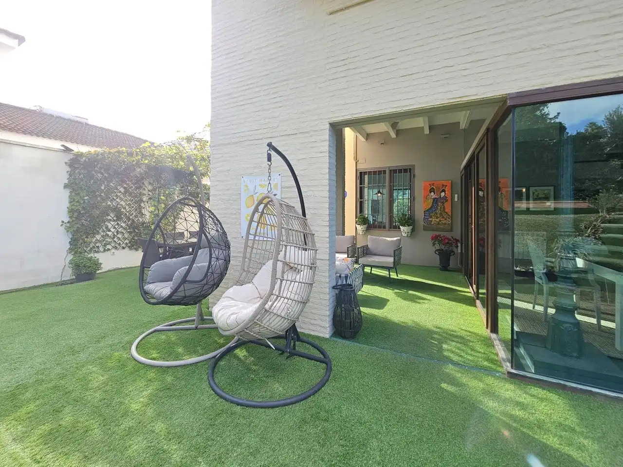 Terraza de Casa o chalet en venta en Montequinto con Aire acondicionado, Jardín privado y Terraza