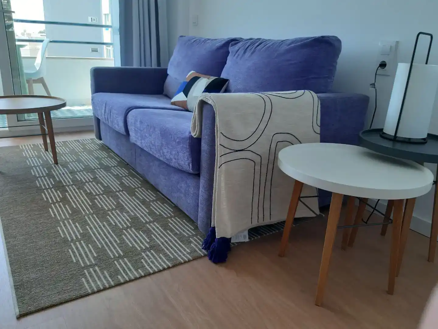 Sala d'estar de Estudi en venda en  Palma de Mallorca amb Aire condicionat i Balcó