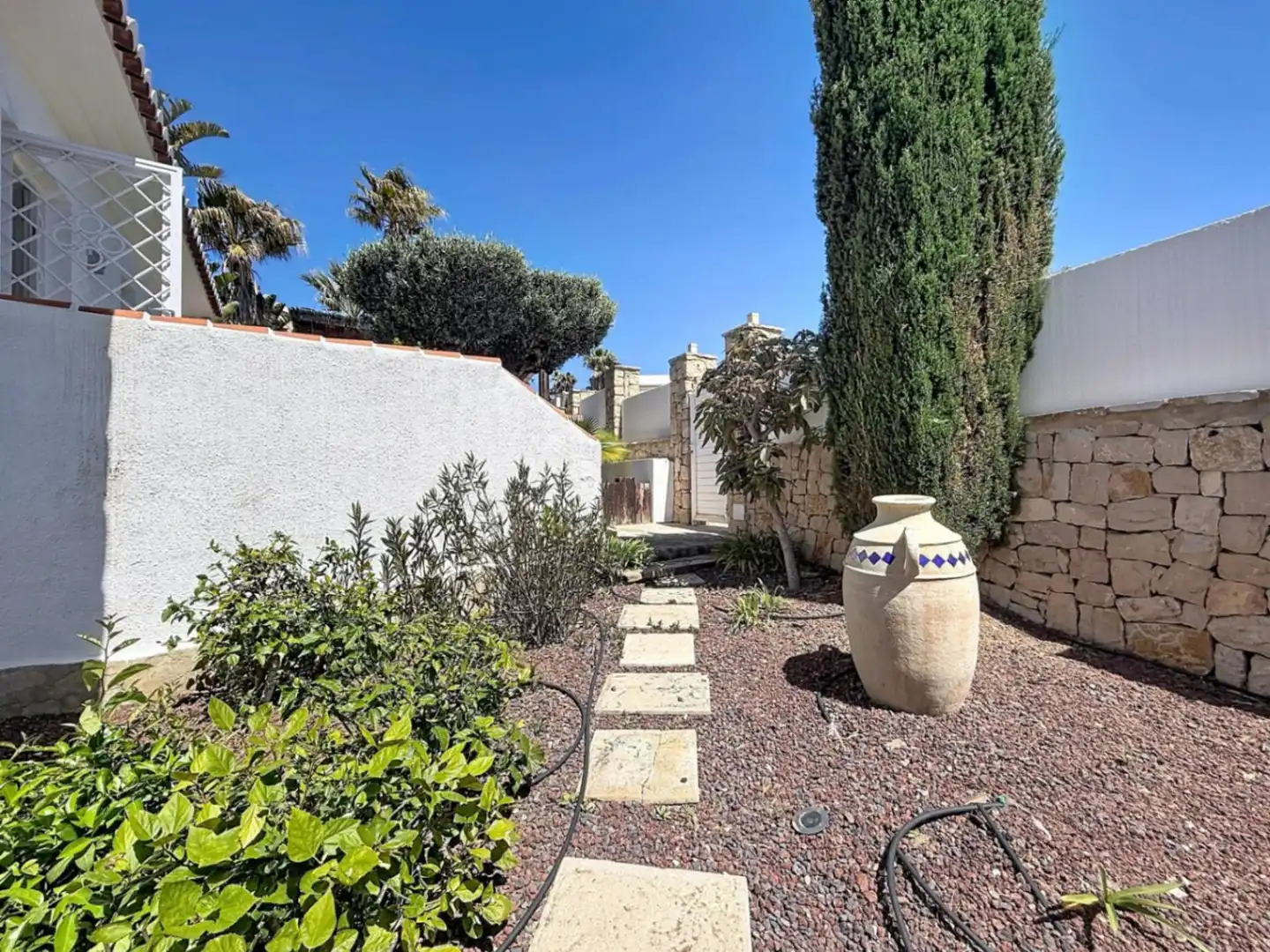 Jardí de Casa o xalet en venda en Benitachell / El Poble Nou de Benitatxell amb Aire condicionat, Calefacció i Jardí privat