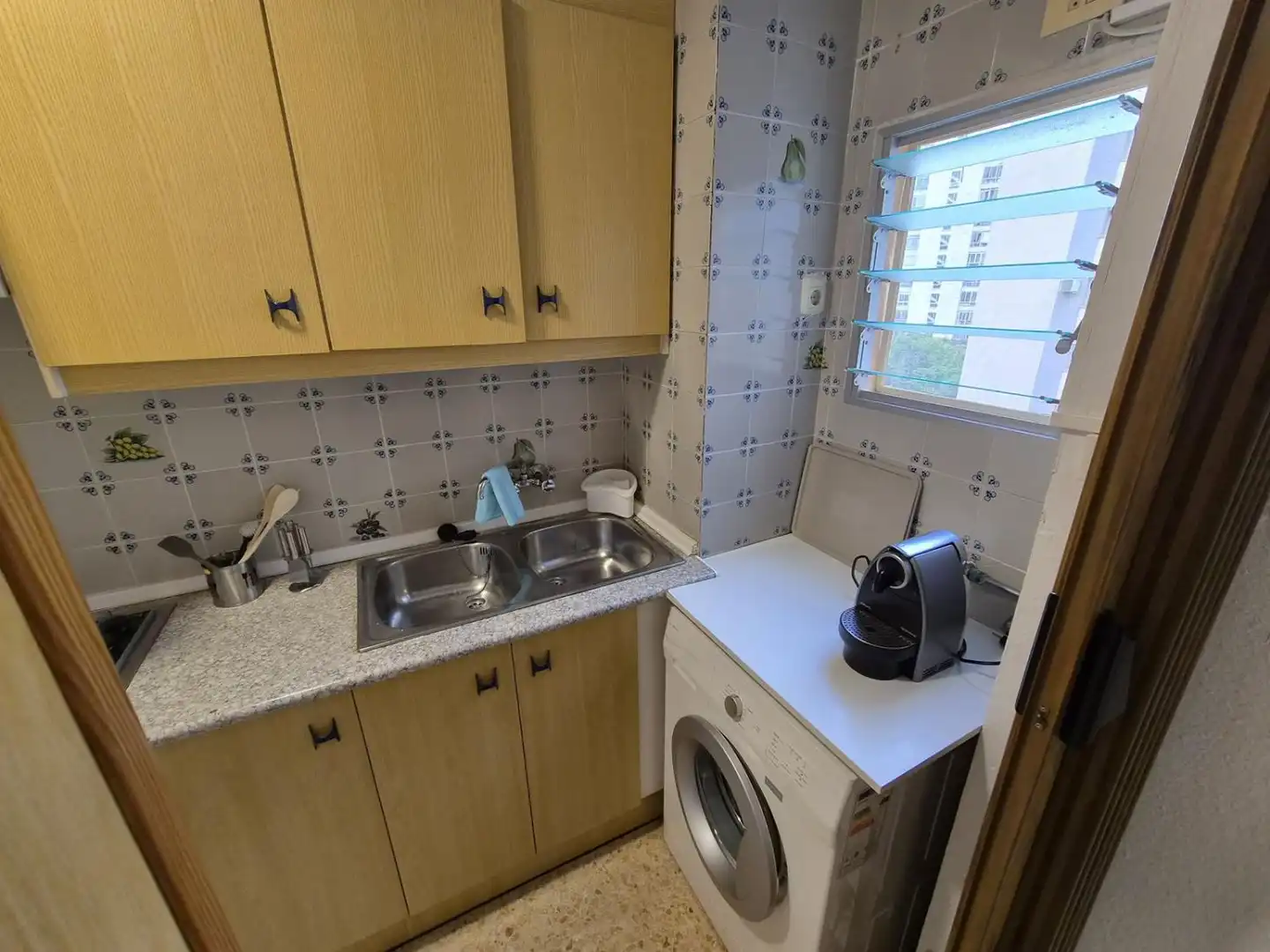 Cocina de Apartamento de alquiler en Benicasim / Benicàssim con Terraza y Amueblado