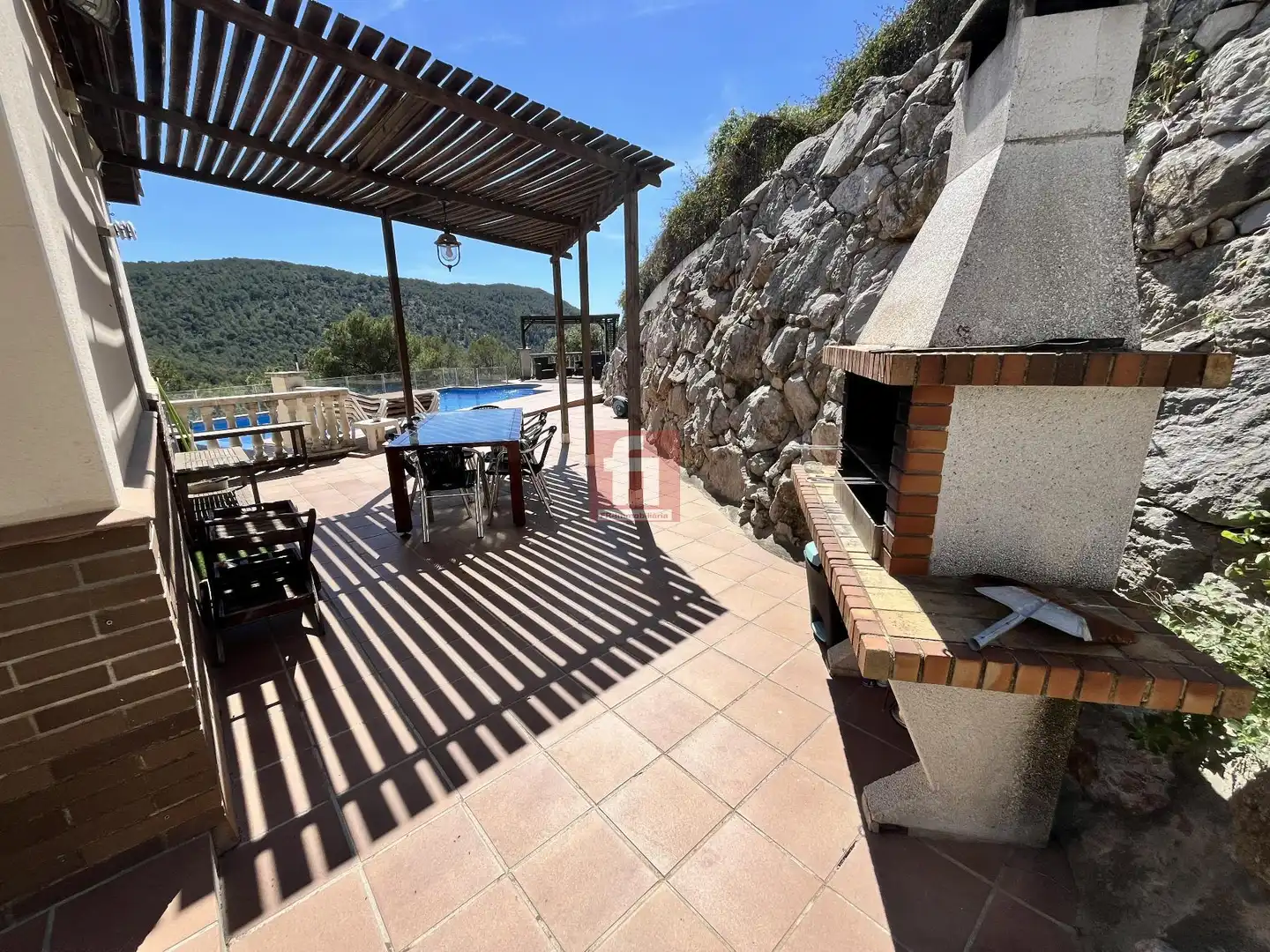 Terrasse von Haus oder Chalet zum Verkauf in Olivella mit Terrasse, Abstellraum und Schwimmbad