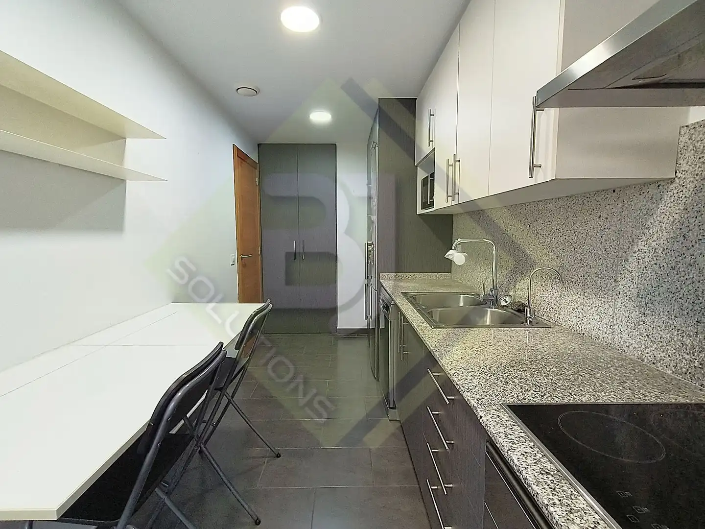 Cocina de Piso de alquiler en Mataró con Aire acondicionado, Calefacción y Terraza