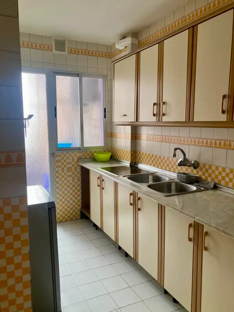 Kitchen of Flat for rent in Granada  with Furnished, Oven and Washing machine