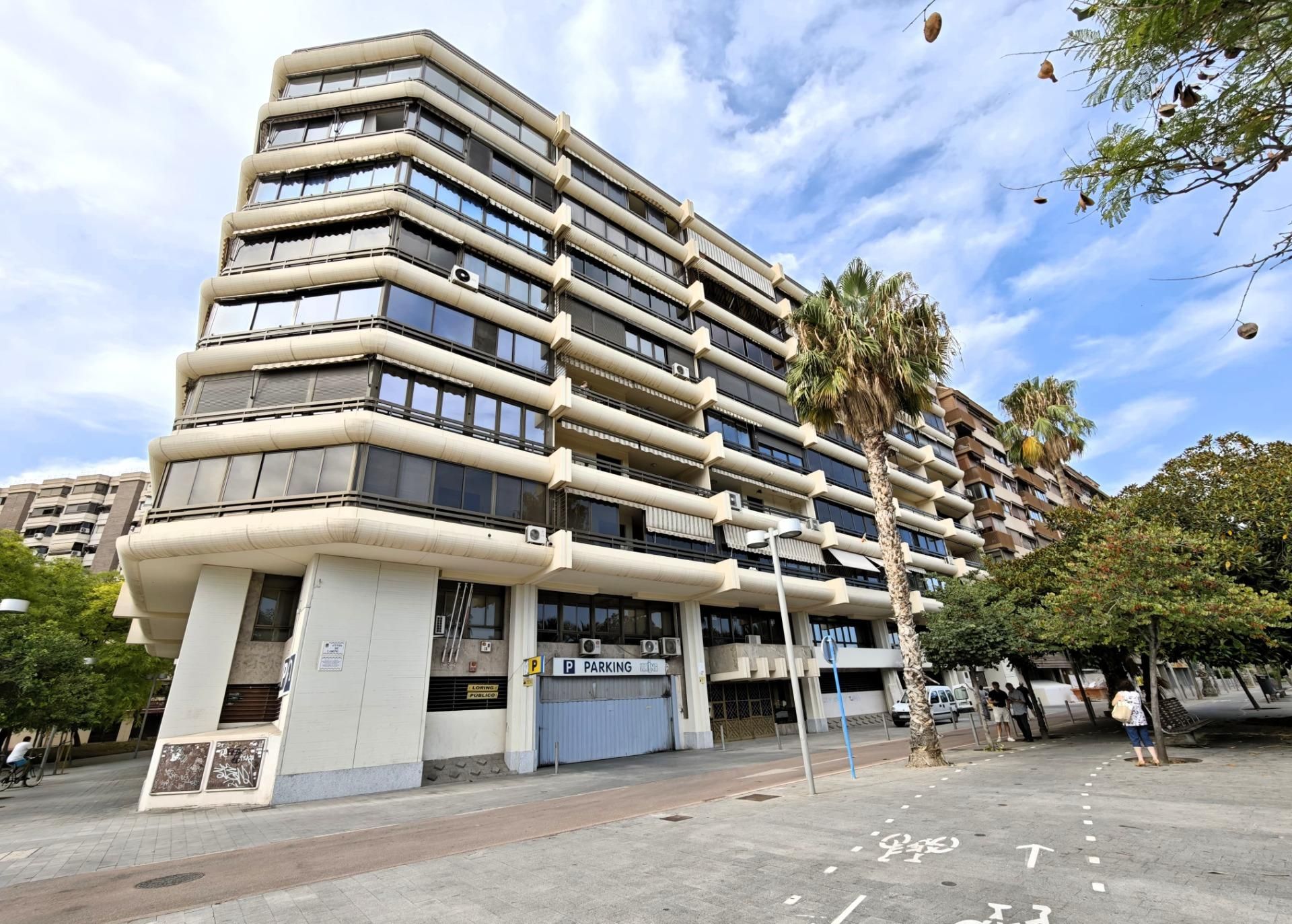 Vista exterior de Piso en venta en Alicante / Alacant con Calefacción y Terraza