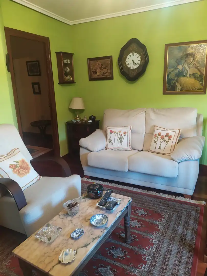 Living room of Houses for sale in Pravia  with Heating, Private garden and Storage room