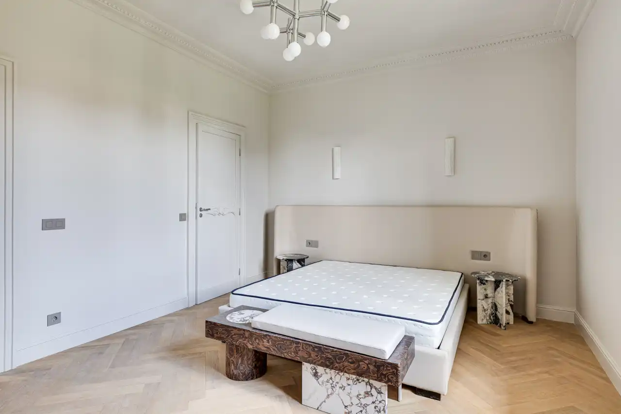 Schlafzimmer von Wohnungen zum Verkauf in Barcelona mit Klimaanlage, Heizung und Parkett