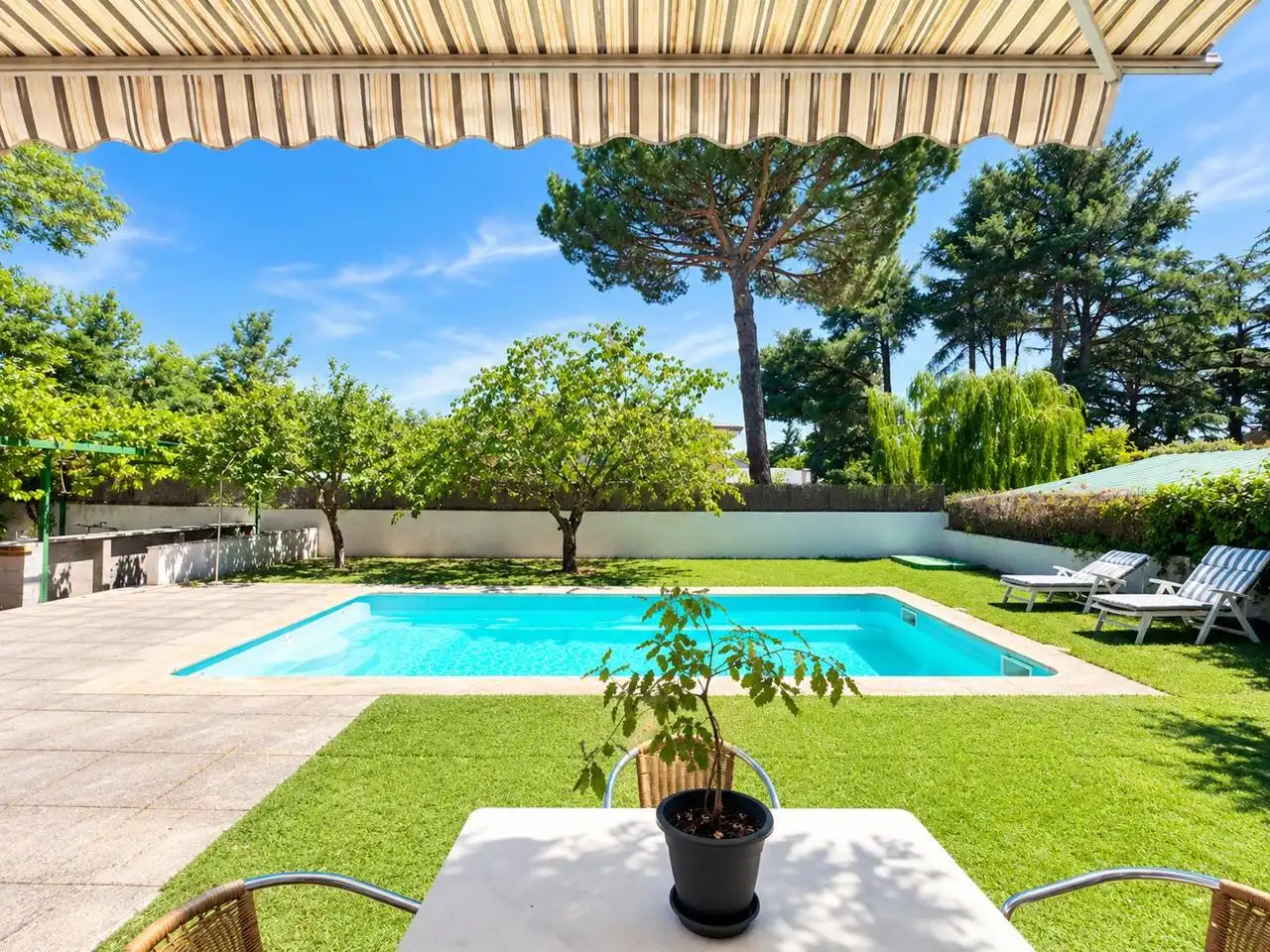 Piscina de Casa o xalet en venda en Galapagar amb Aire condicionat, Calefacció i Jardí privat