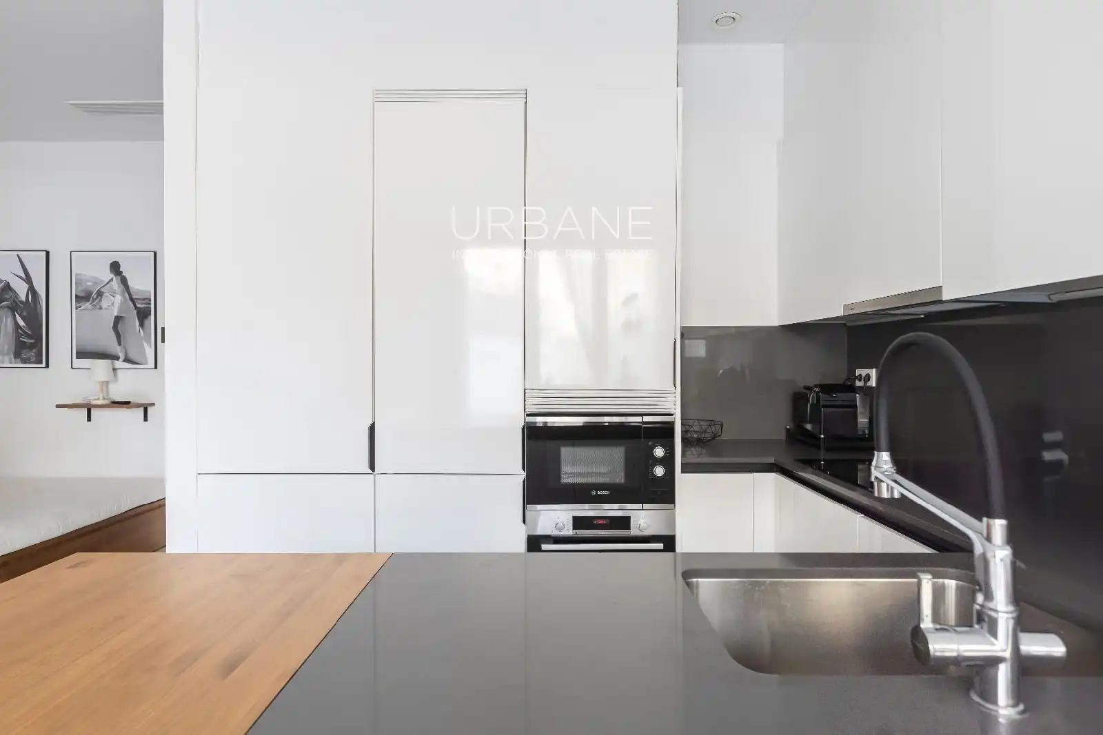 Kitchen of Flat for sale in Barcelona  with Air Conditioner, Heating and Terrace