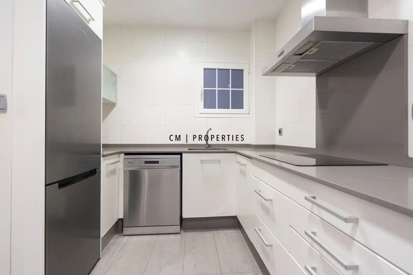 Cocina de Piso de alquiler en Valencia con Aire acondicionado, Calefacción y Parquet