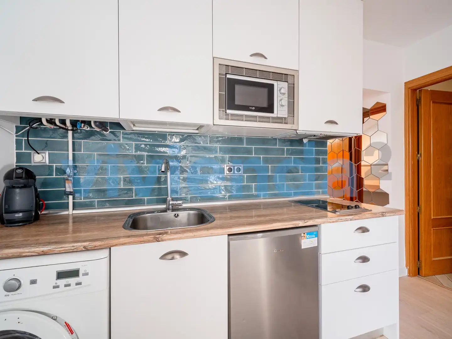 Küche von Wohnung zur Miete in Madrid mit Klimaanlage und Heizung