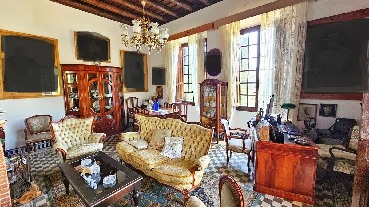 Sala de estar de Casa o chalet en venta en Aracena con Jardín privado, Terraza y Trastero