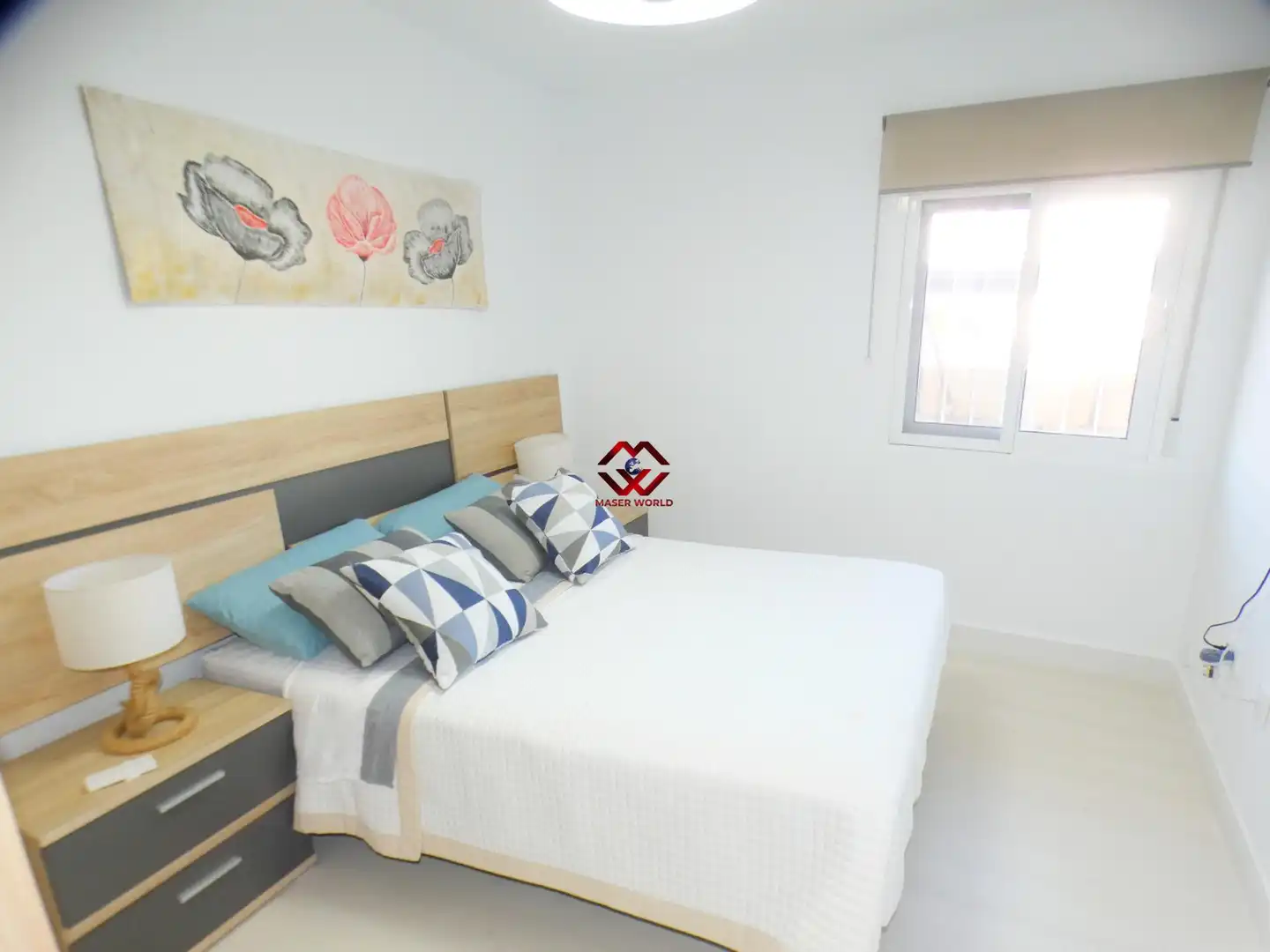 Schlafzimmer von Erdgeschoss zum Verkauf in Mazarrón mit Möbliert