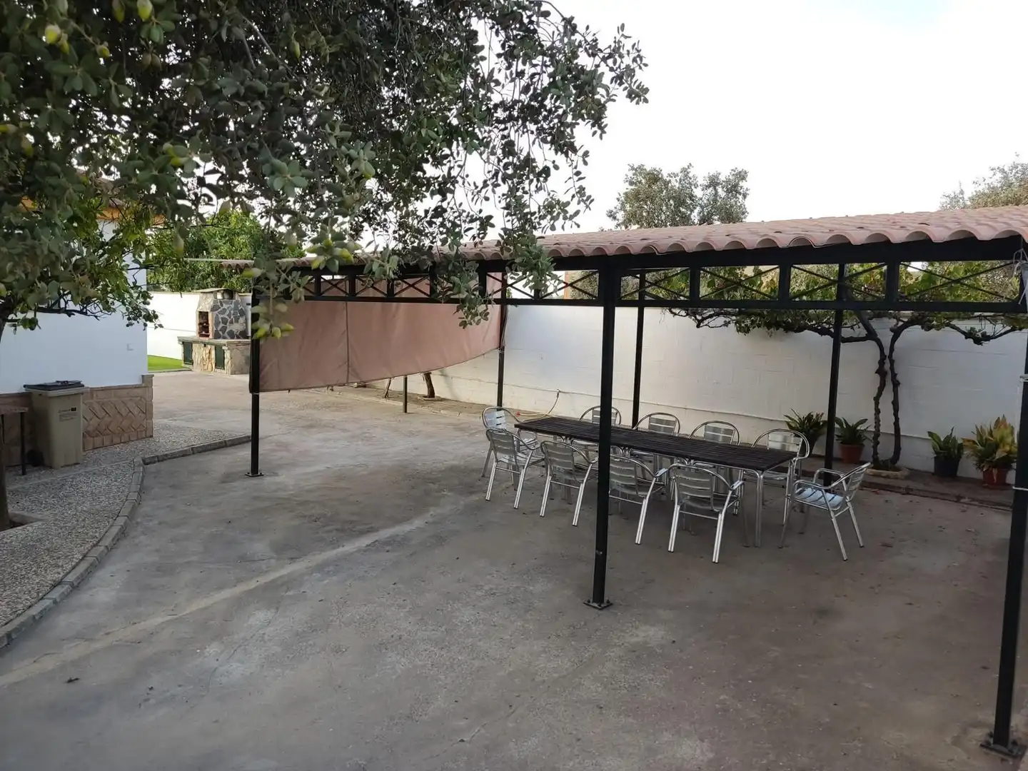 Terraza de Casa o chalet de alquiler en Castilblanco de los Arroyos con Jardín privado, Terraza y Piscina