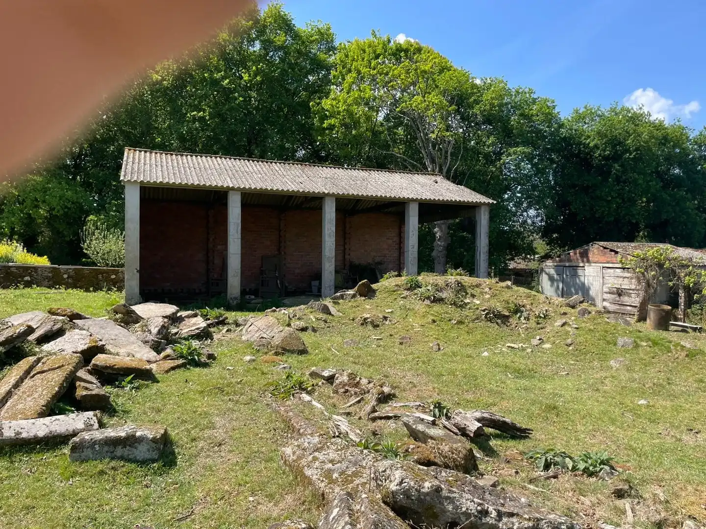 Vista exterior de Finca rústica en venta en Lalín con Amueblado