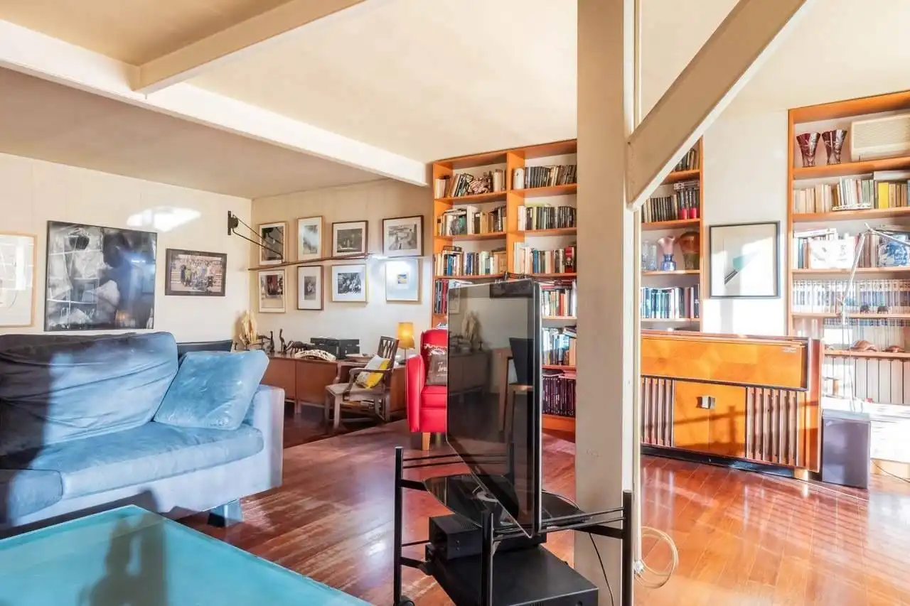 Living room of Flat for sale in Valencia  with Air Conditioner and Parquet flooring