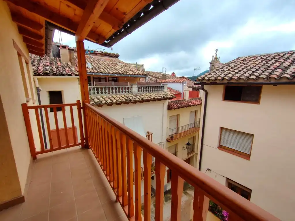 Terraza de Casa o chalet en venta en Fuentespalda con Calefacción, Amueblado y Horno