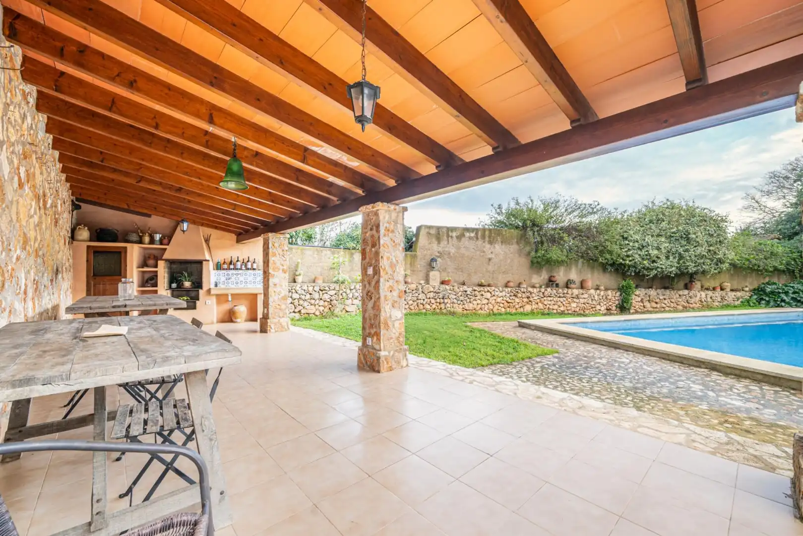 Terrassa de Finca rústica en venda en Felanitx
