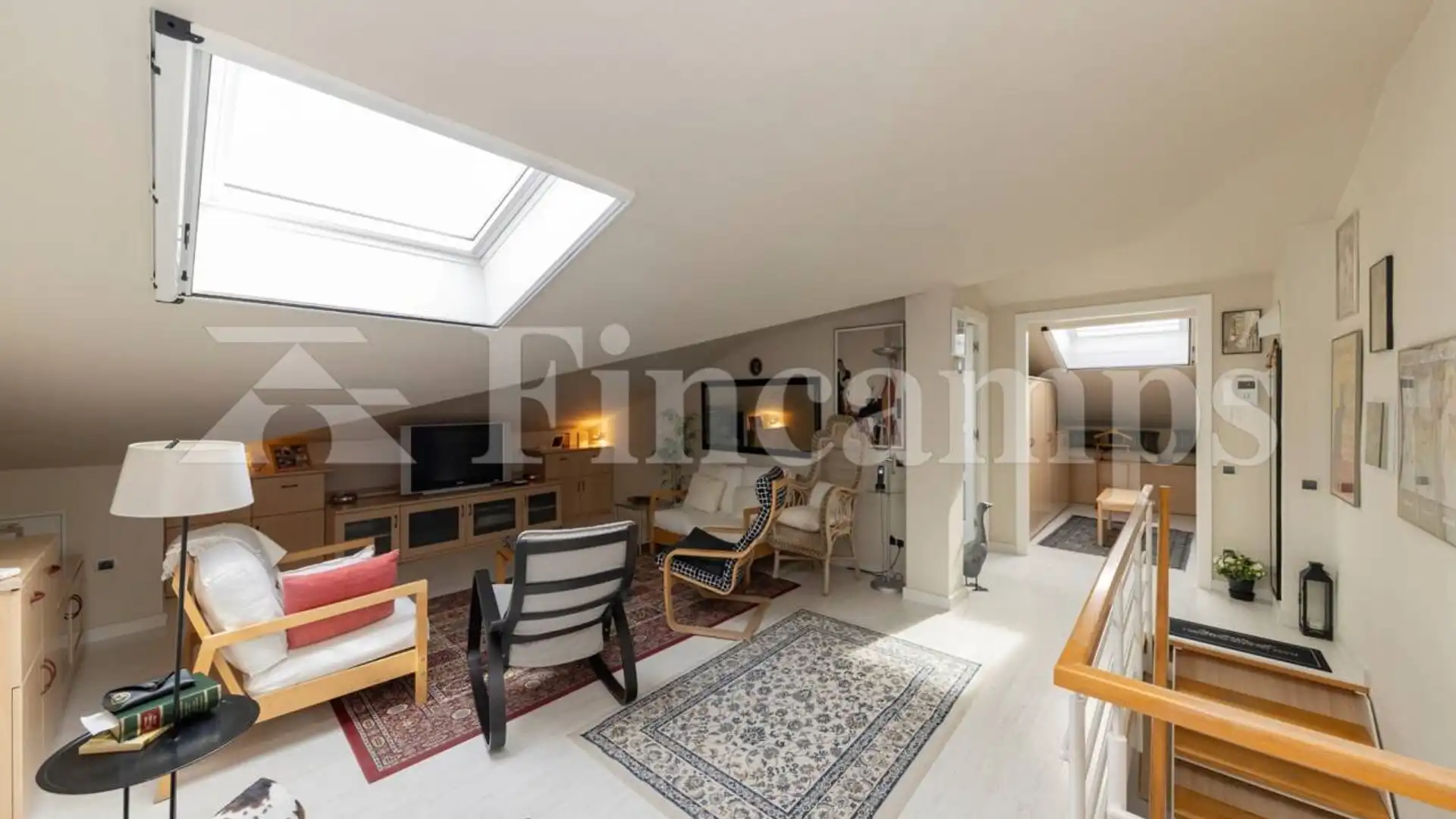 Wohnzimmer von Wohnung zum Verkauf in Sant Quirze del Vallès mit Klimaanlage, Heizung und Parkett