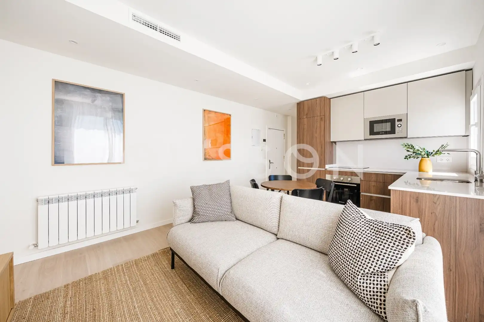 Sala de estar de Piso en venta en Madrid con Aire acondicionado, Calefacción y Jardín privado