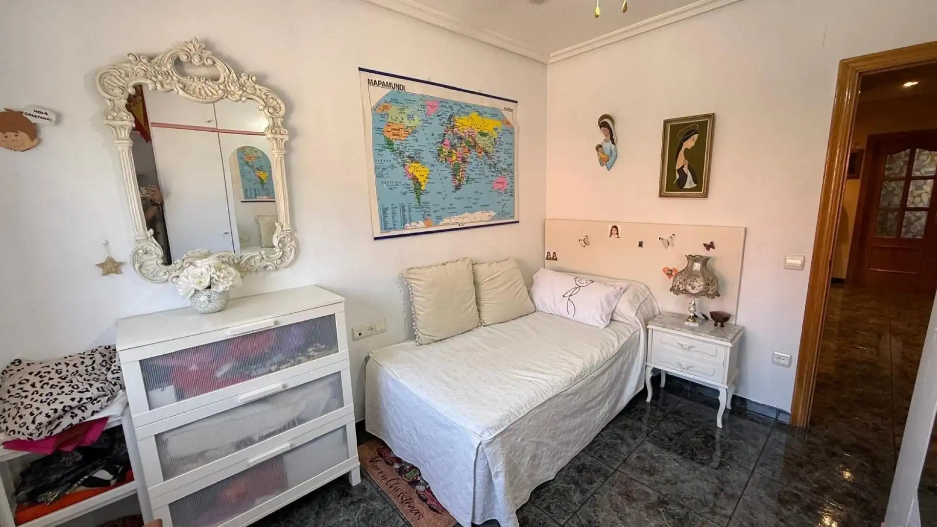 Bedroom of Flat for sale in Molina de Segura  with Furnished