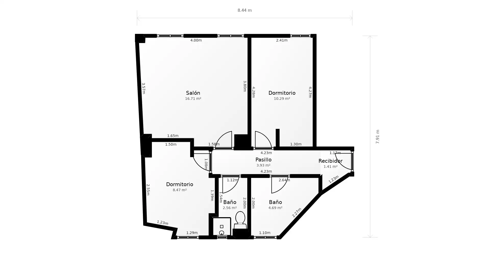 Piso en venta en Domingo Parraga, Villaverde Alto