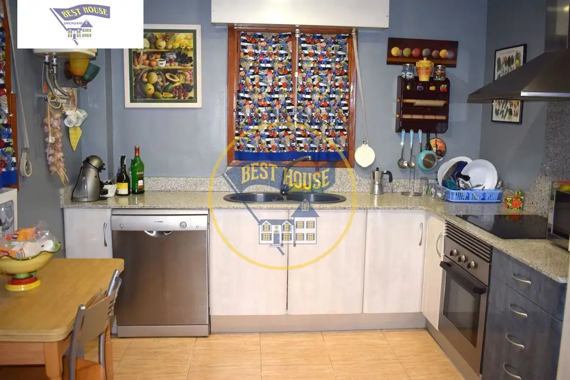 Cocina de Casa o chalet en venta en Ontinyent con Aire acondicionado, Jardín privado y Terraza