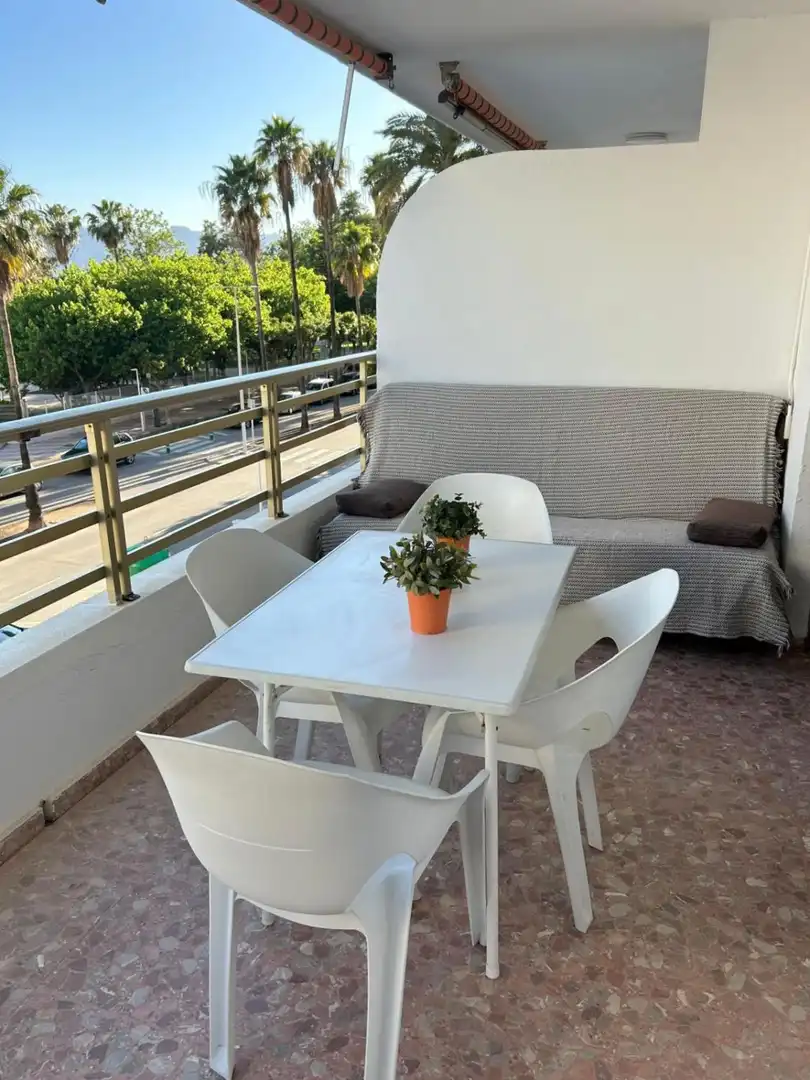 Terraza de Apartamento de alquiler en Cullera con Terraza, Amueblado y Piscina comunitaria