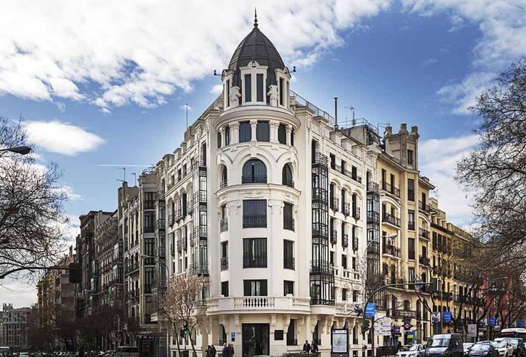 Vista exterior de Pis en venda en  Madrid Capital amb Calefacció