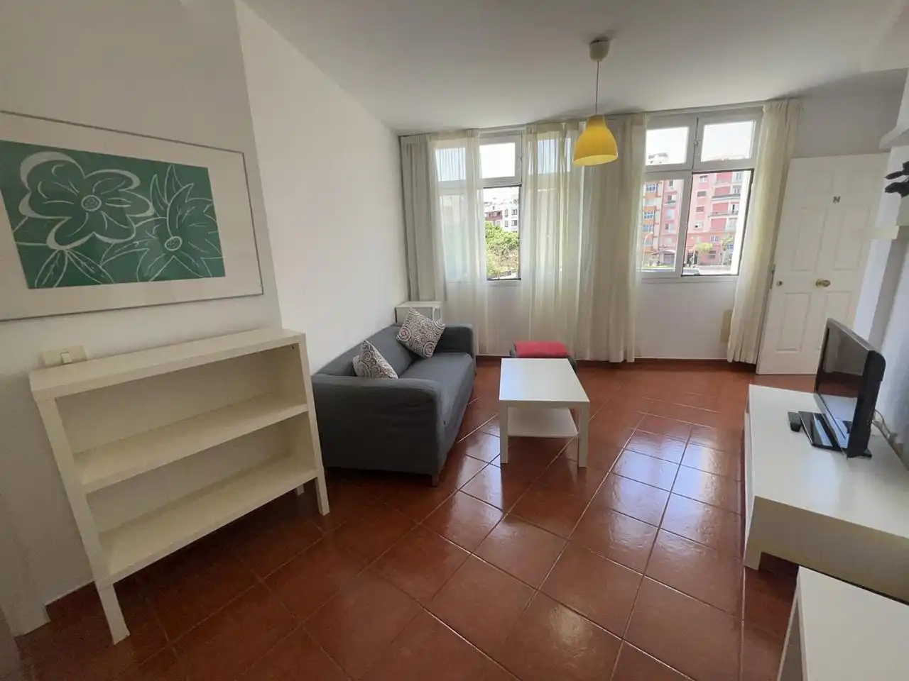 Sala de estar de Piso de alquiler en Santa Cruz de Tenerife con Amueblado