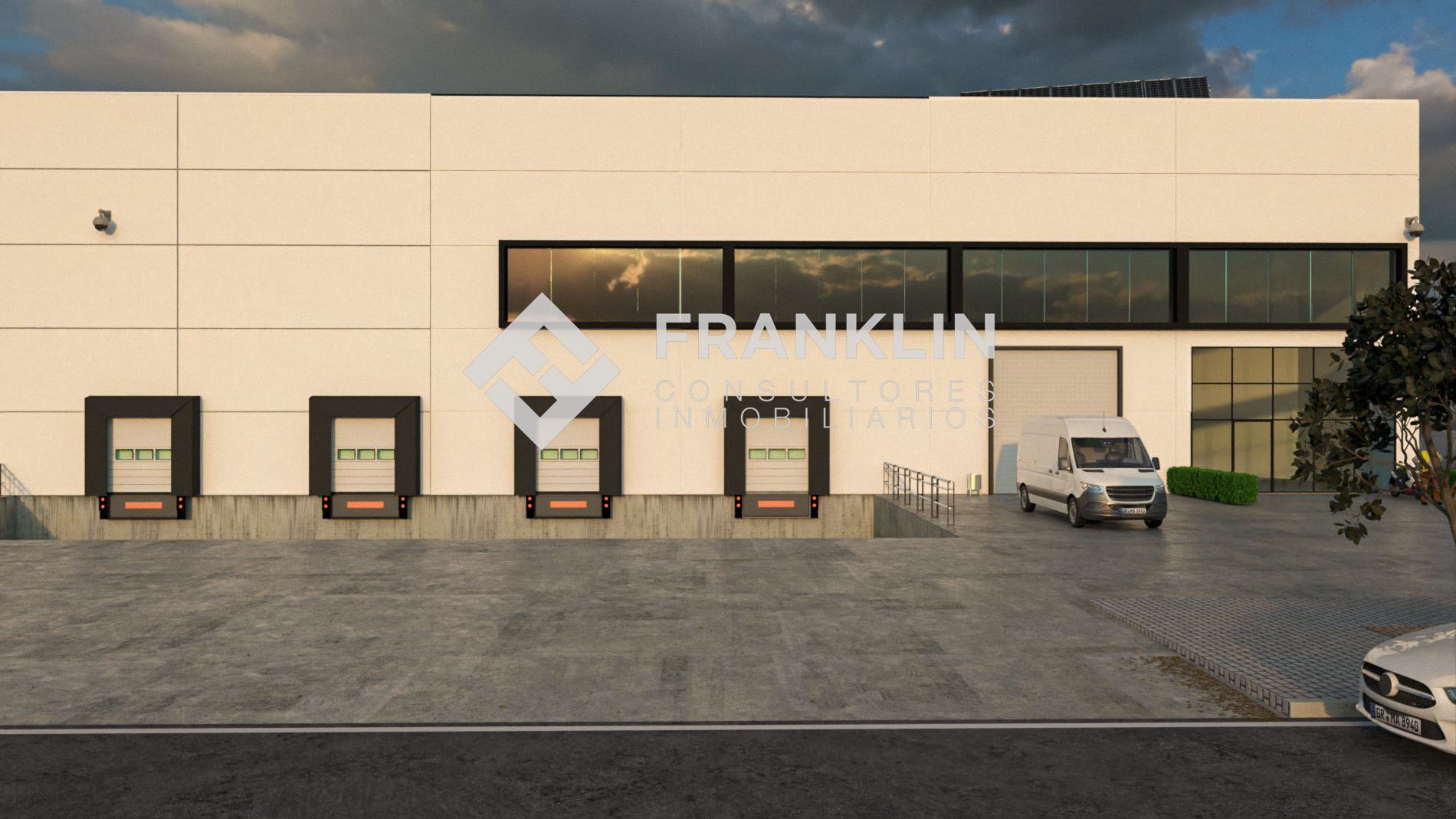 Exterior view of Industrial buildings for sale in Cervera
