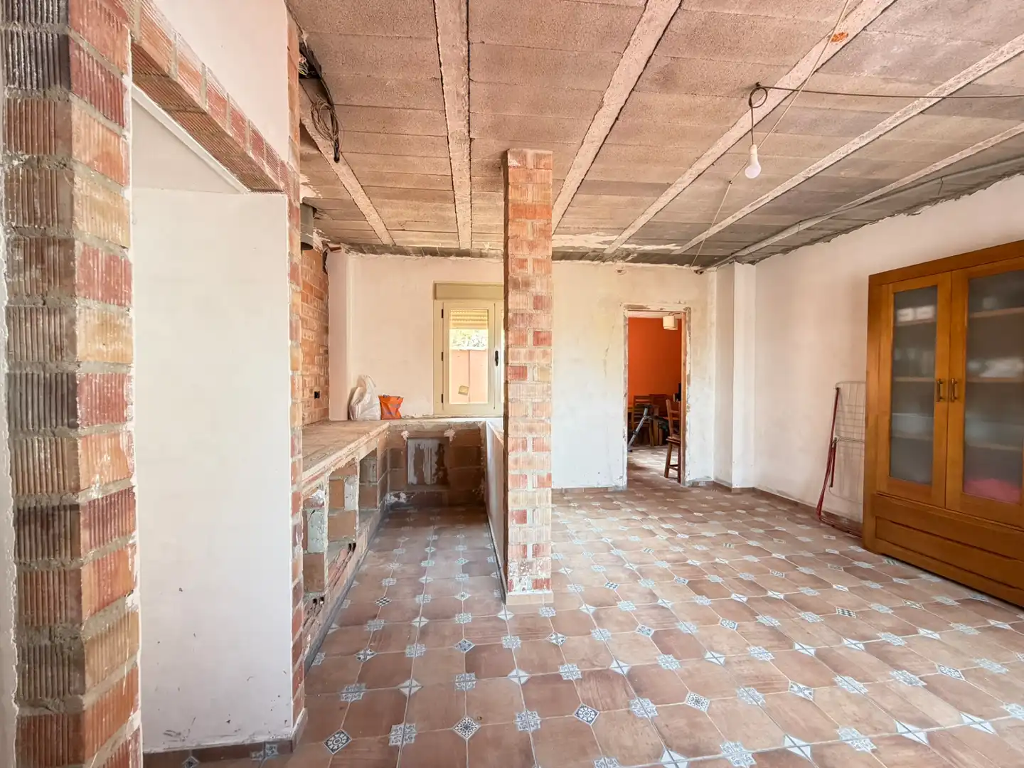 Cuina de Casa o xalet en venda en Caspe amb Aire condicionat, Calefacció i Terrassa