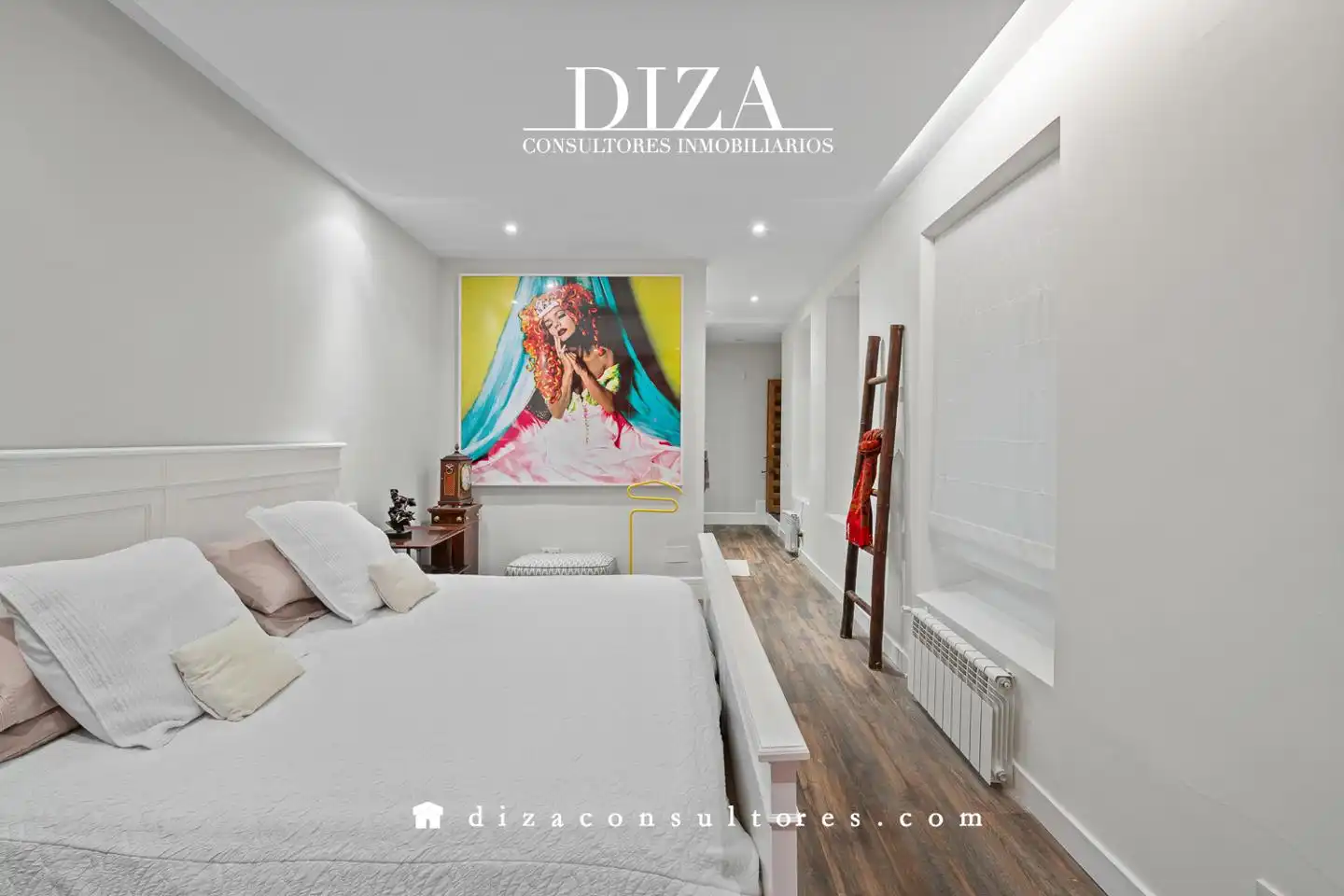 Bedroom of Ground floor for sale in Madrid  with Air Conditioner, Heating and Parquet flooring