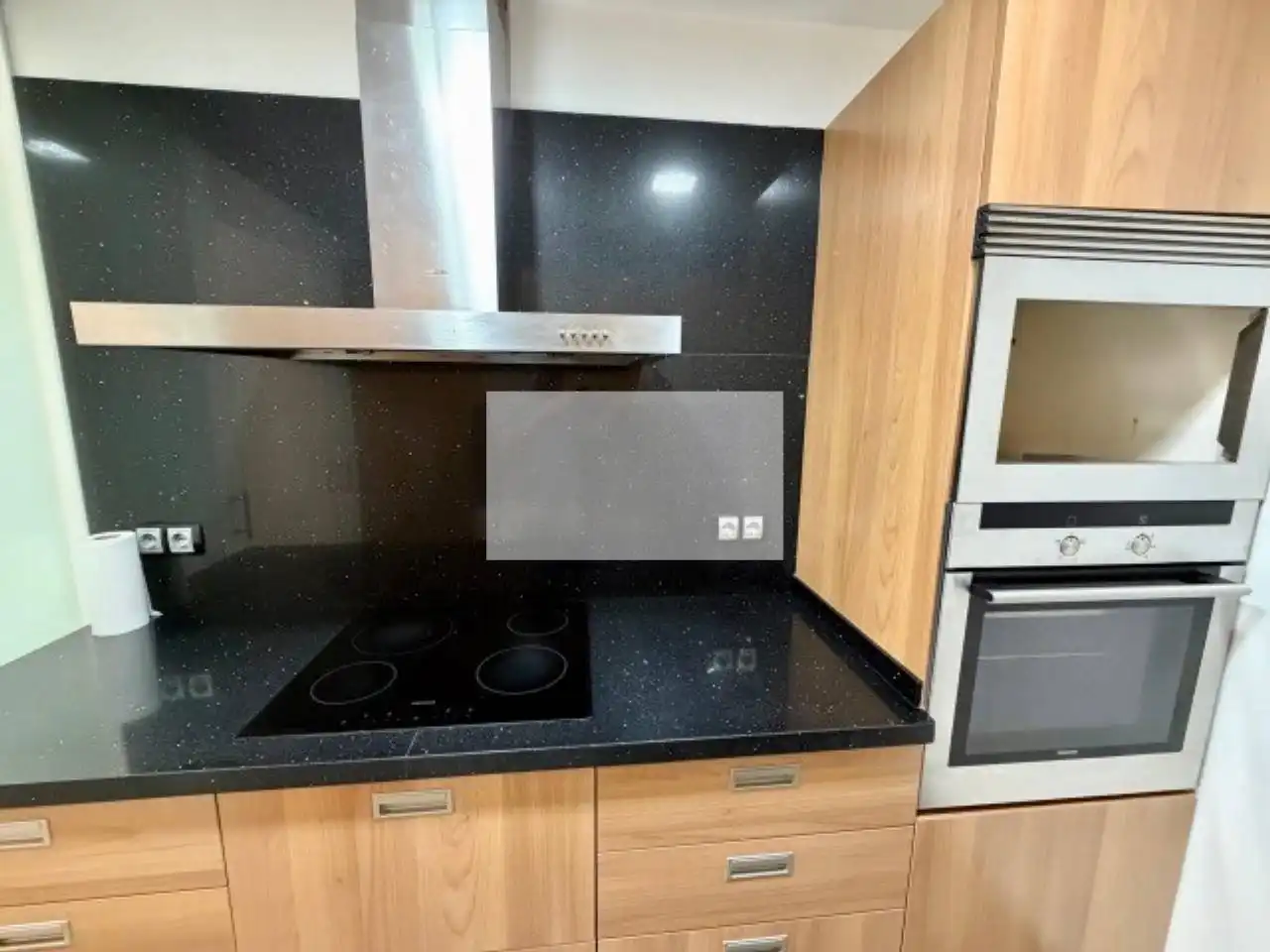 Kitchen of Flat for sale in Sabadell  with Air Conditioner, Heating and Private garden