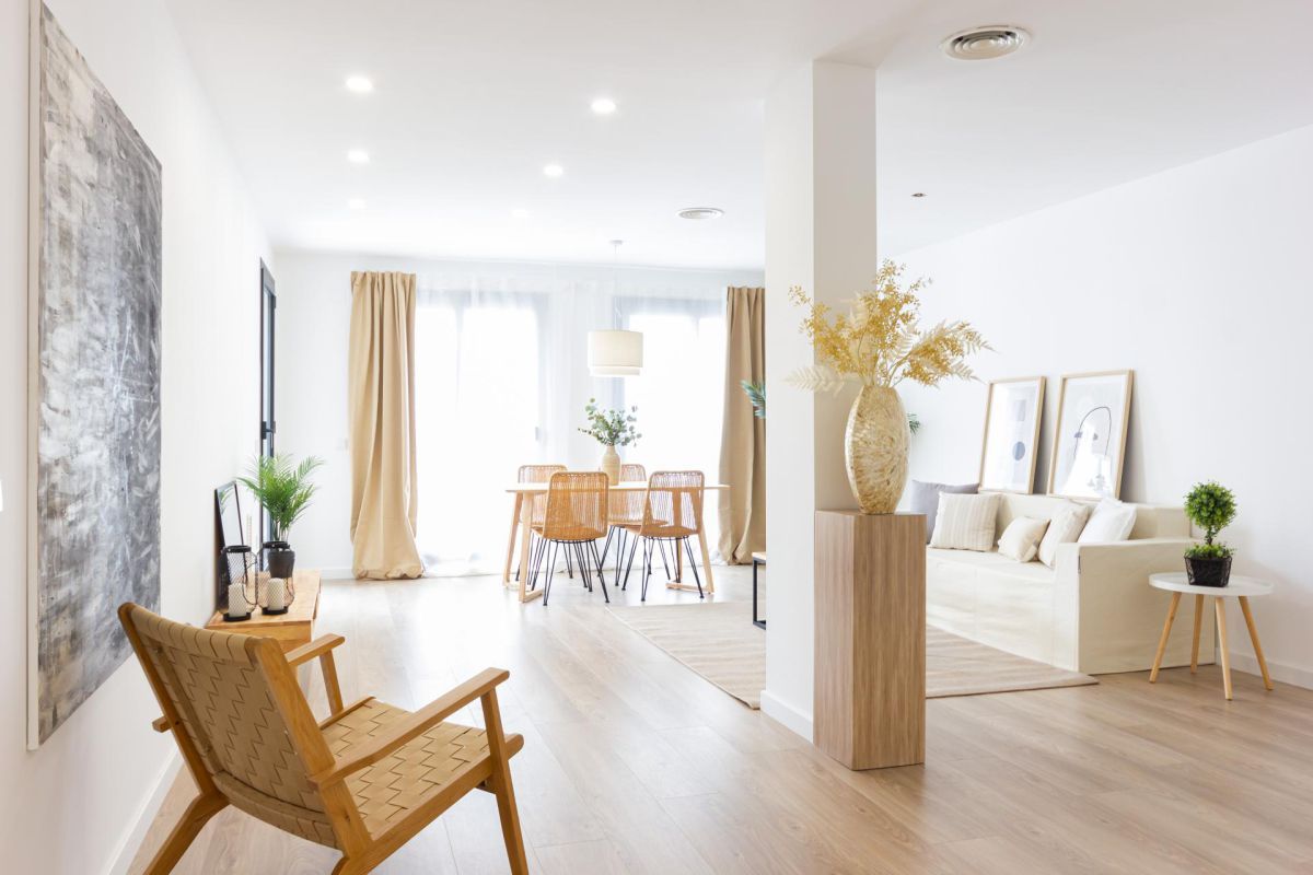 Living room of Flat for sale in Terrassa  with Terrace and Balcony