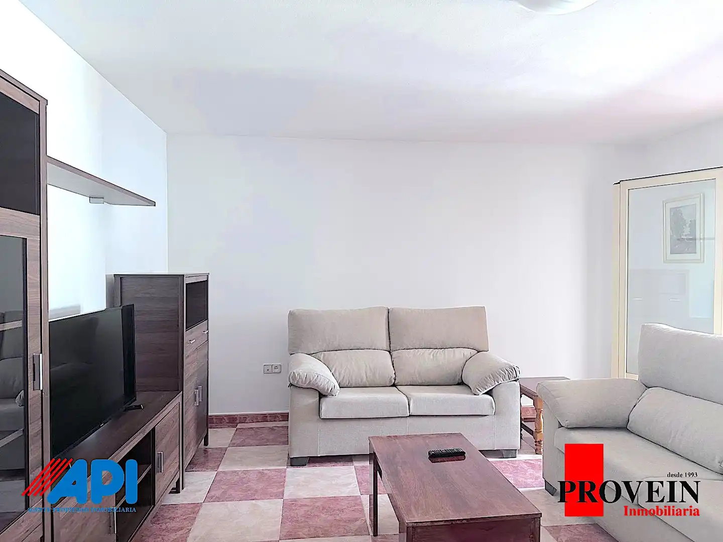 Living room of Flat for rent in Santa Cruz del Retamar  with Heating, Terrace and Furnished