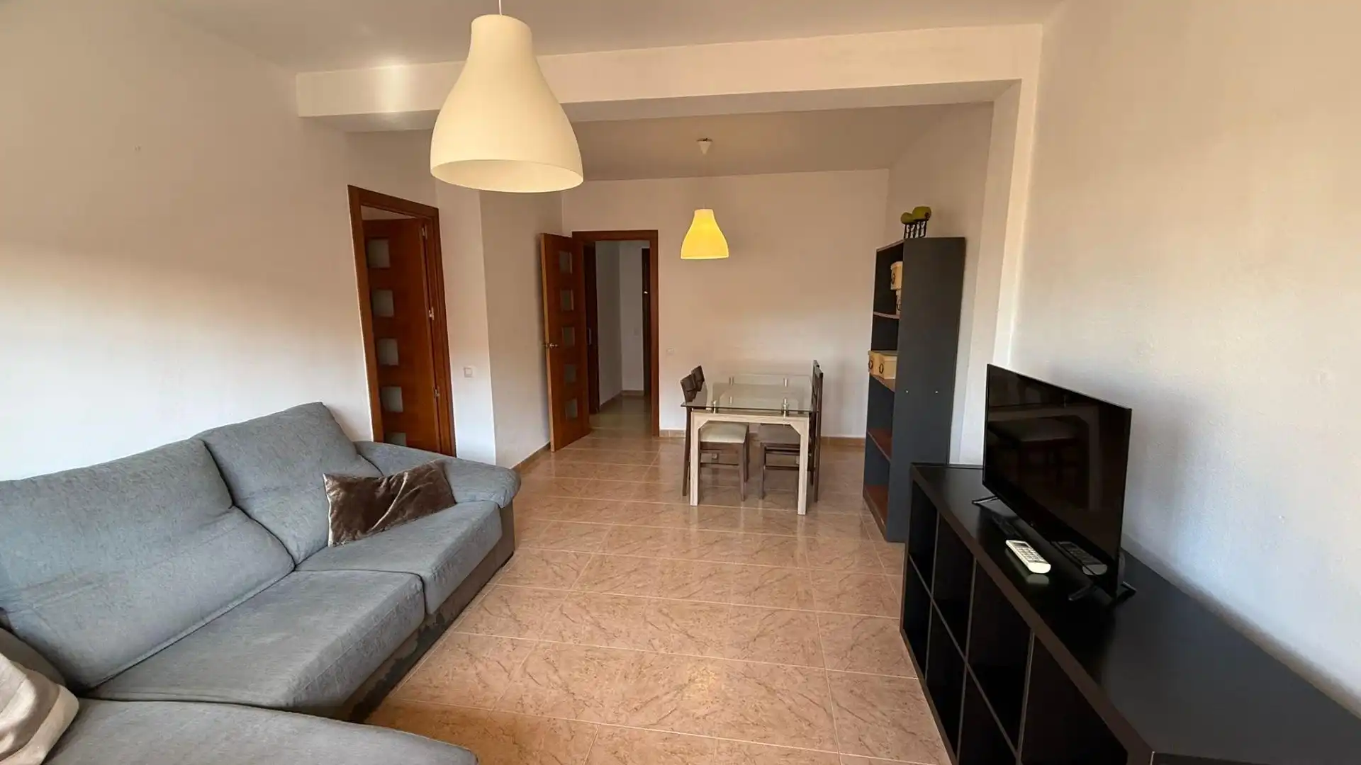 Sala de estar de Piso de alquiler en Sevilla con Aire acondicionado y Terraza