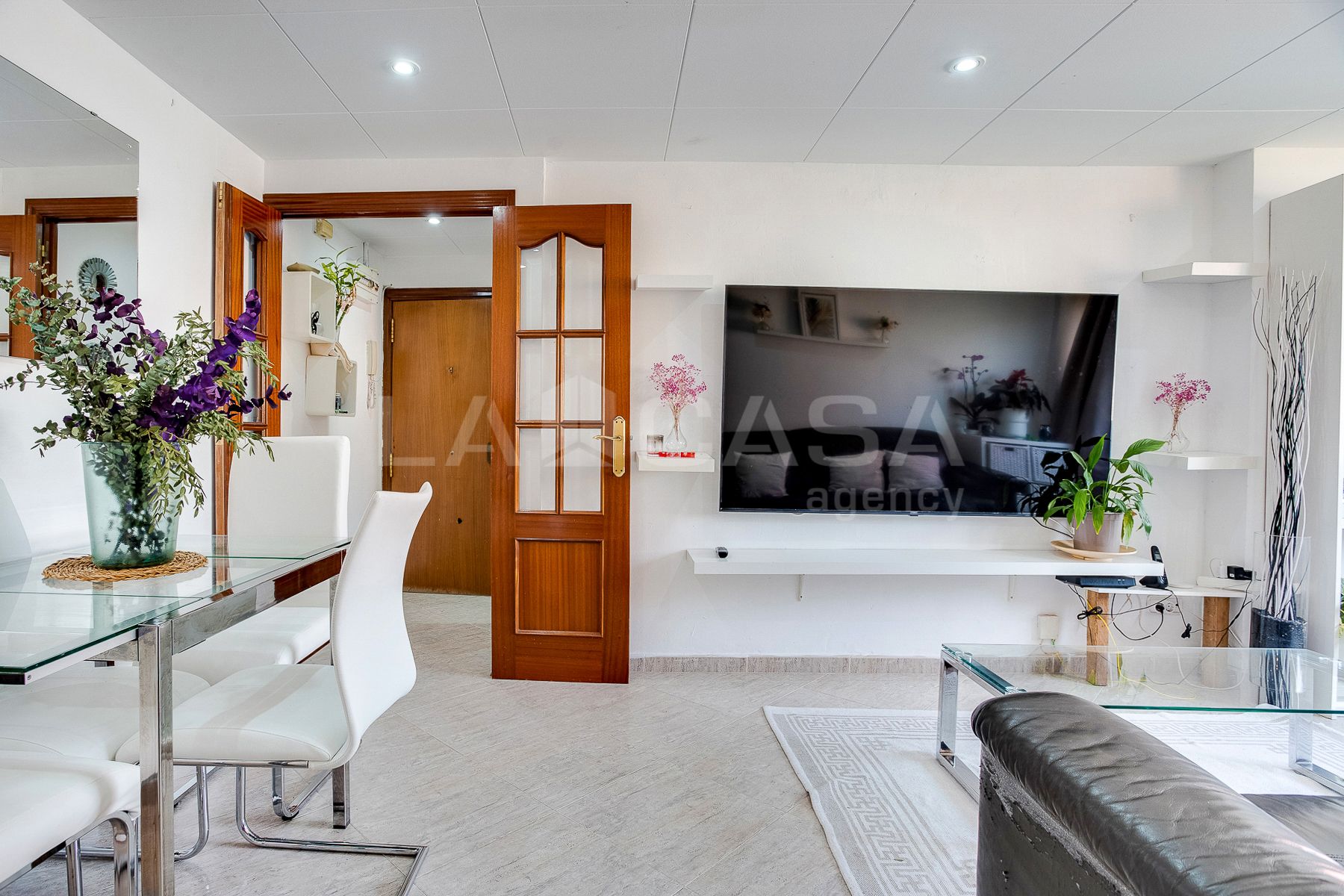 Sala d'estar de Pis en venda en  Barcelona Capital
